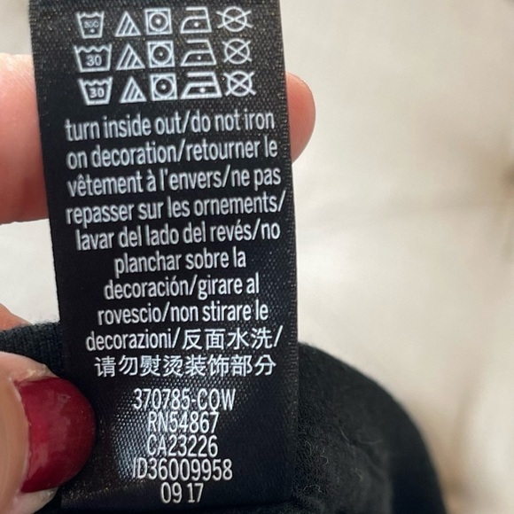 AS: Victoria’s Secret open back crew neck sweatshirt Sz S - Picture 7 of 9